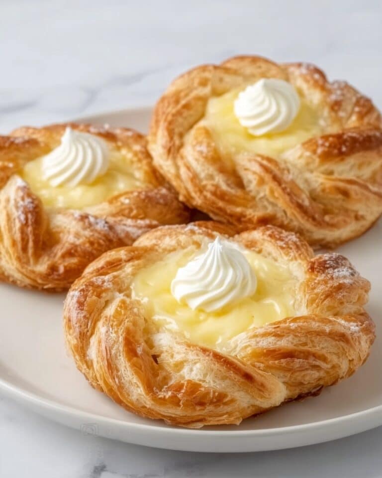 Flaky Cheese Danish Recipe