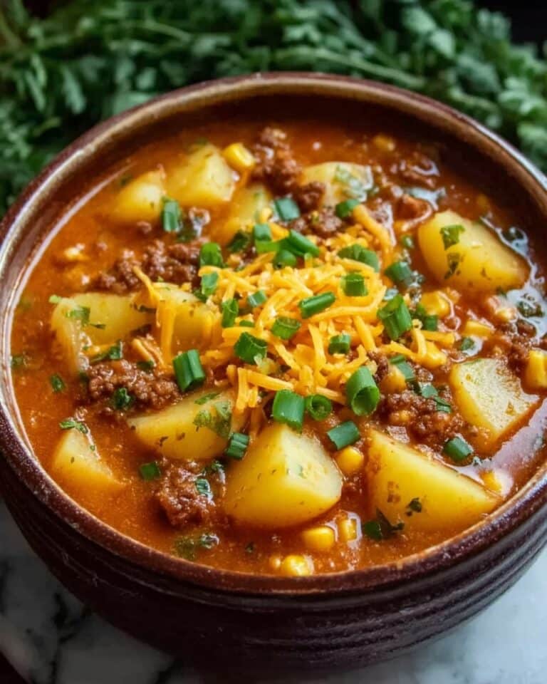 Creamy Chorizo Potato Soup Recipe