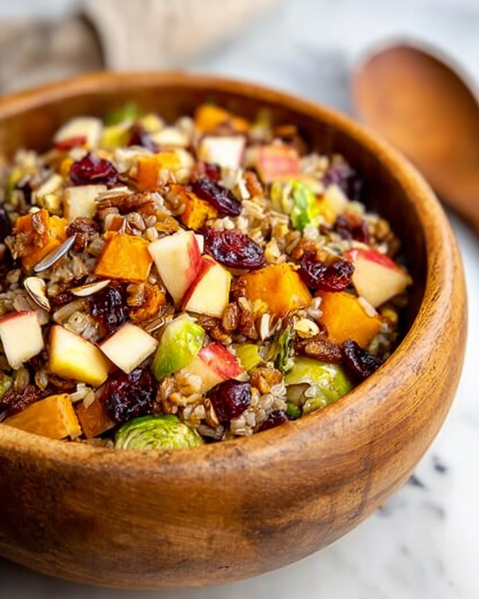 The image shows a small, smooth, cream-colored panna cotta dessert sitting on a white plate with a subtle pattern on the edge. It has one main layer of creamy texture with tiny black vanilla specks visible throughout. A bright red raspberry sauce drips down the sides from the top, pooling slightly at the base. On top, a single fresh raspberry and a small sprig of green mint sit over the sauce. Crushed green pistachios are sprinkled around the base on the plate, adding texture and color contrast. The background is a white marbled surface with a blurred second panna cotta in the distance. Photo taken with an iphone --ar 4:5 --v 7