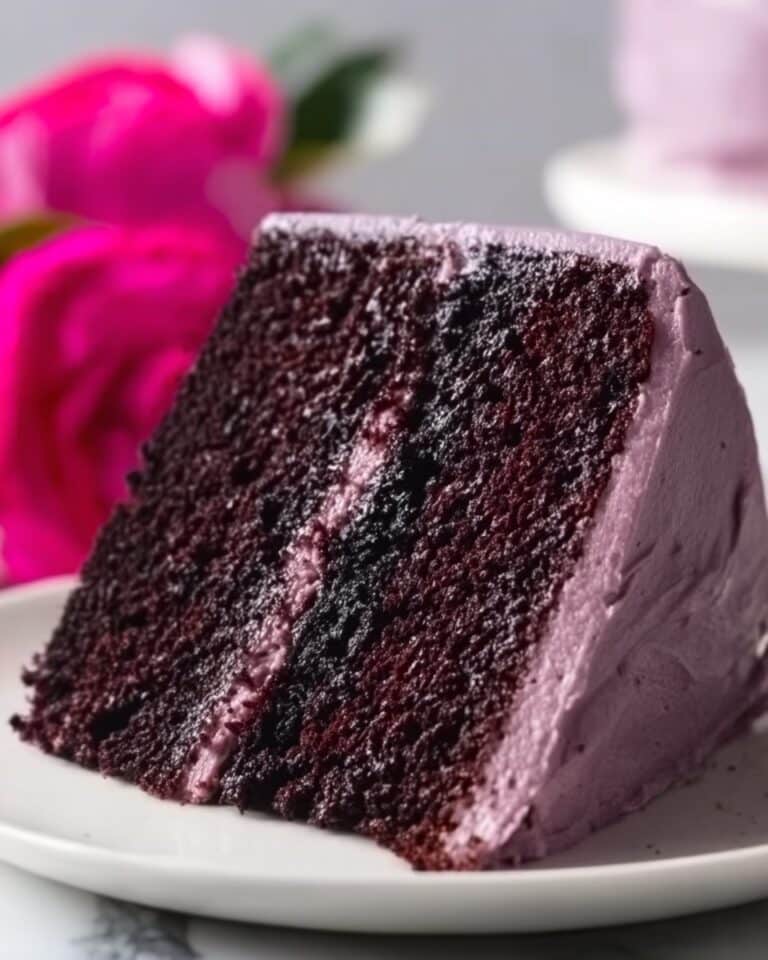 Blackberry Velvet Cake Recipe
