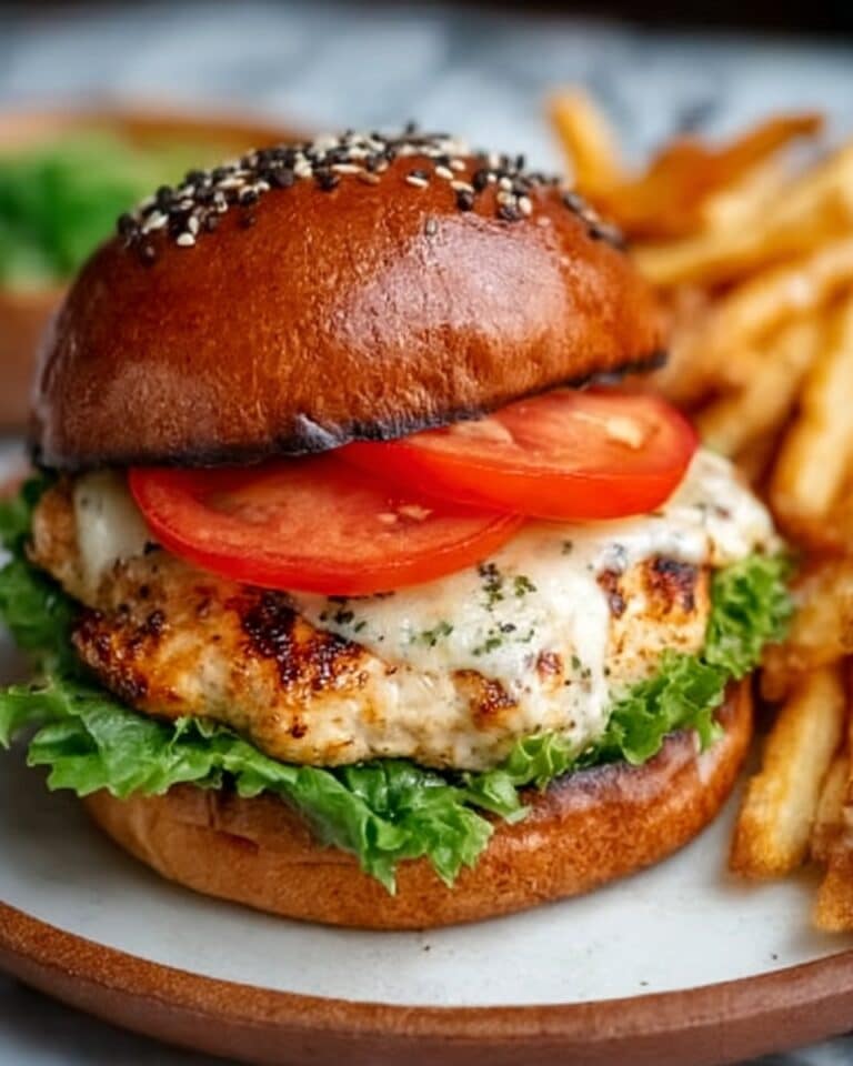 Spicy Chipotle Chicken Burger Recipe