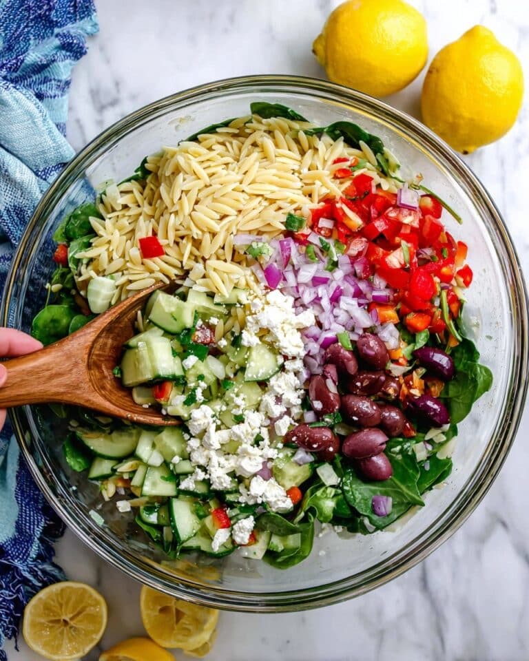 Mediterranean Orzo Salad Recipe