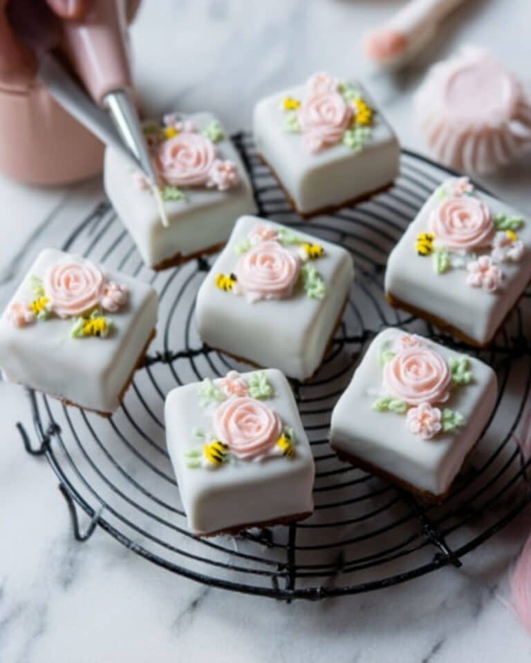 Vanilla Petit Fours Recipe