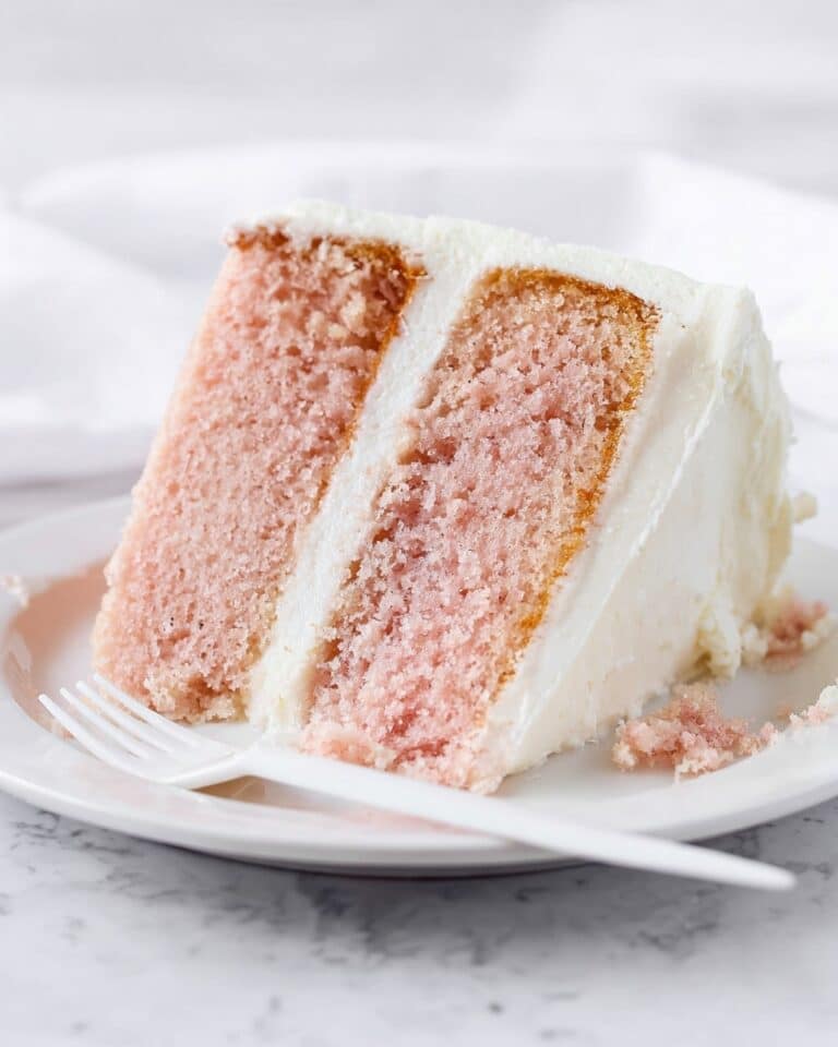 Pink Velvet Cake with Vanilla Buttercream Frosting Recipe