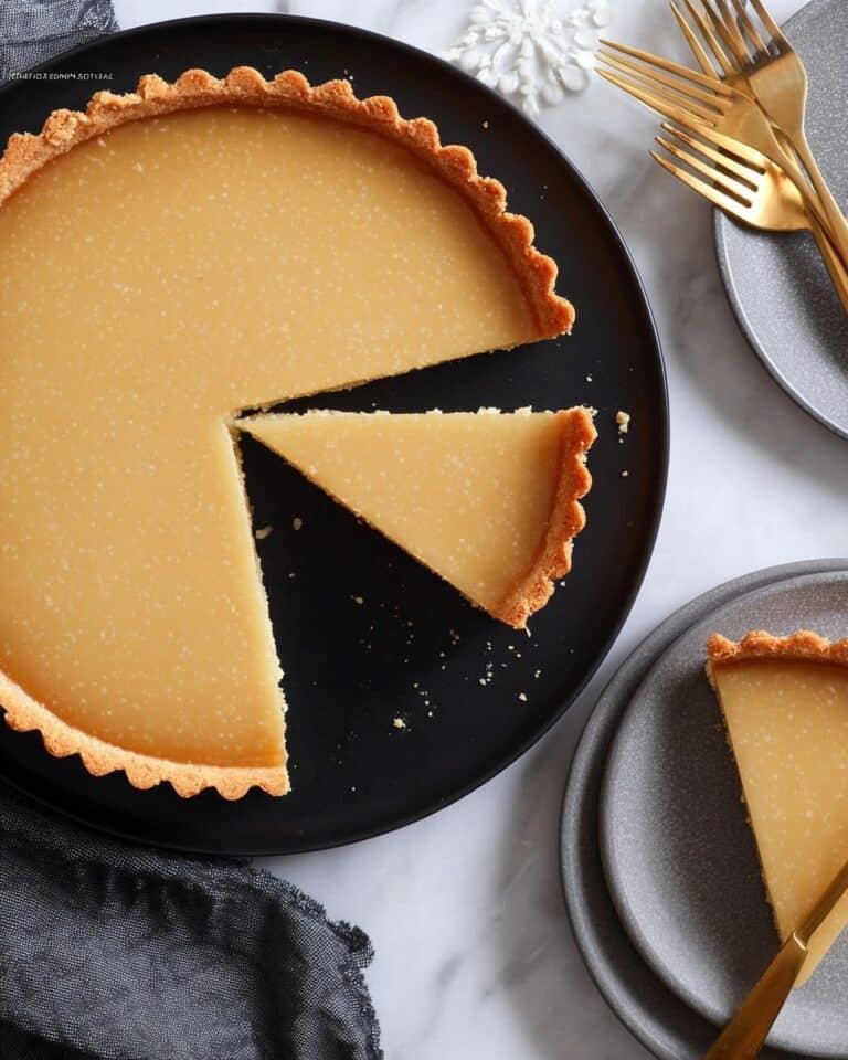 Butterscotch Tart Recipe