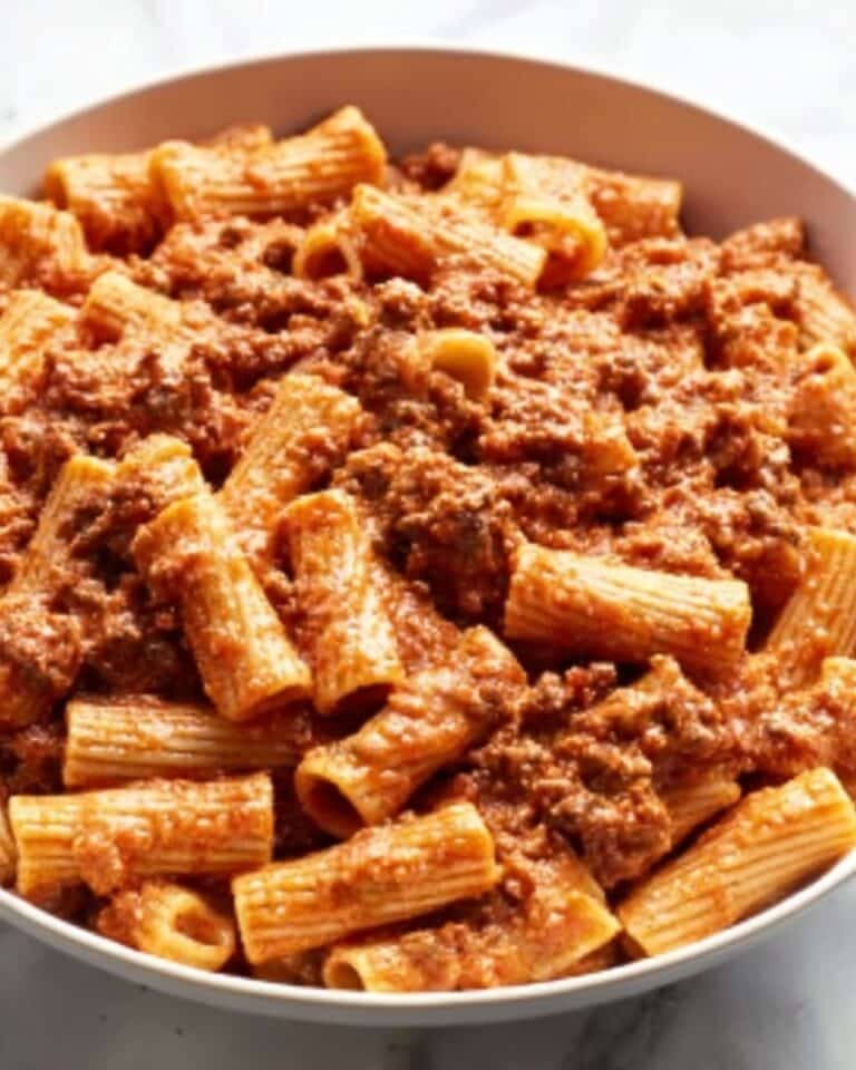 Creamy Italian Sausage Rigatoni Recipe