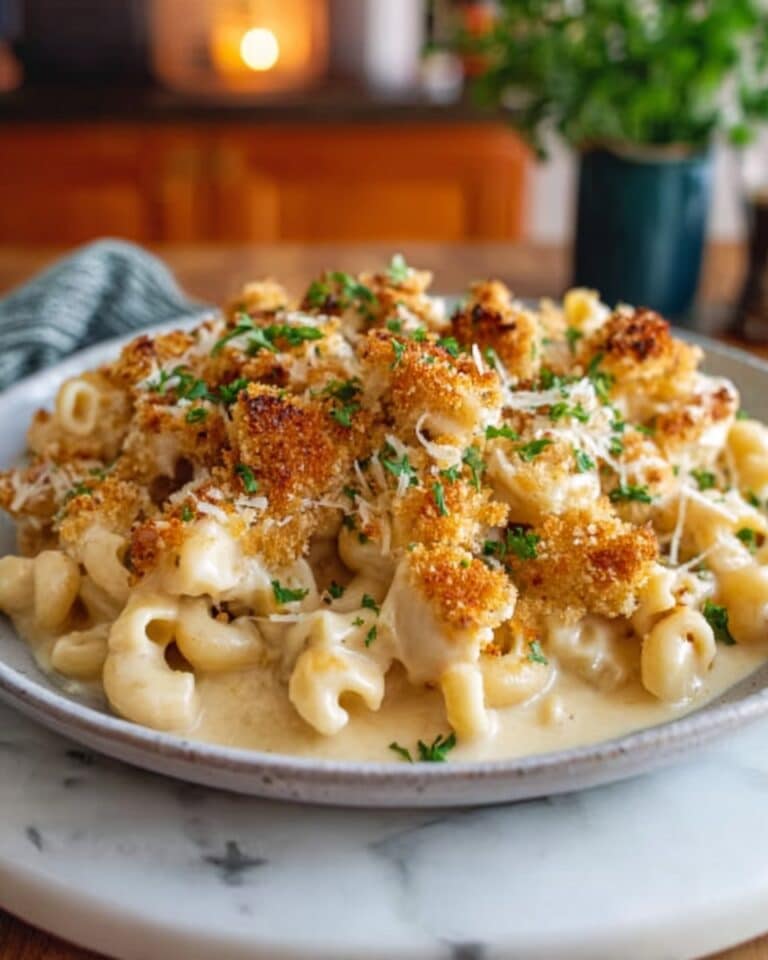 Creamy Chicken Mac and Cheese Recipe