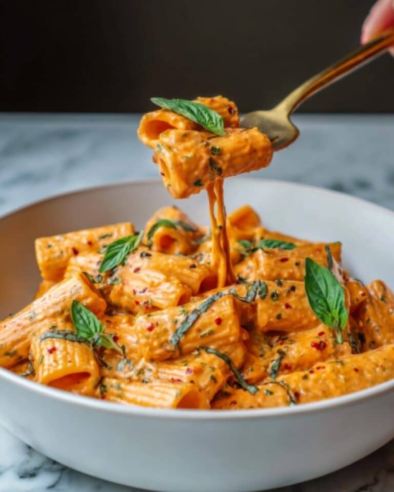 Creamy Tomato Garlic Pasta Recipe