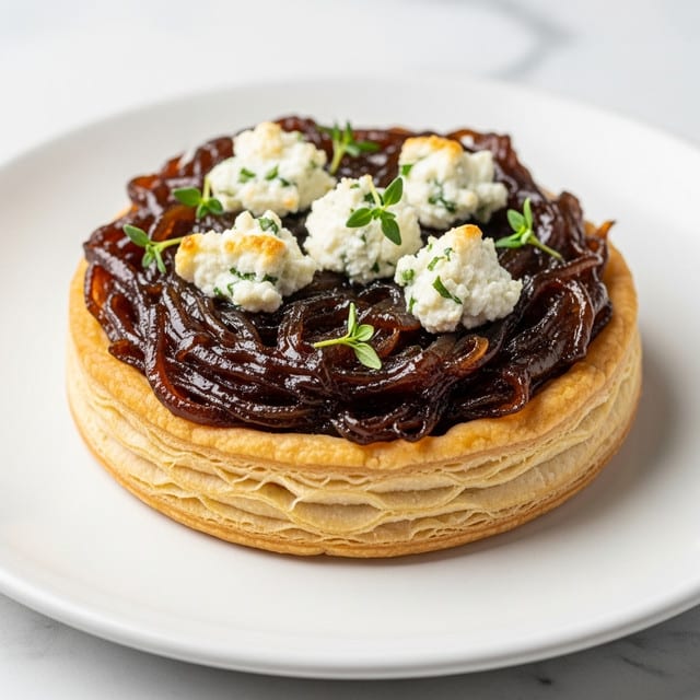 Irresistible Caramelized Onion and Goat Cheese Tarts Recipe