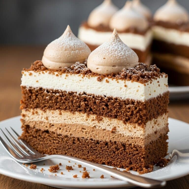 Gingerbread Cake with Cinnamon Molasses Frosting Recipe