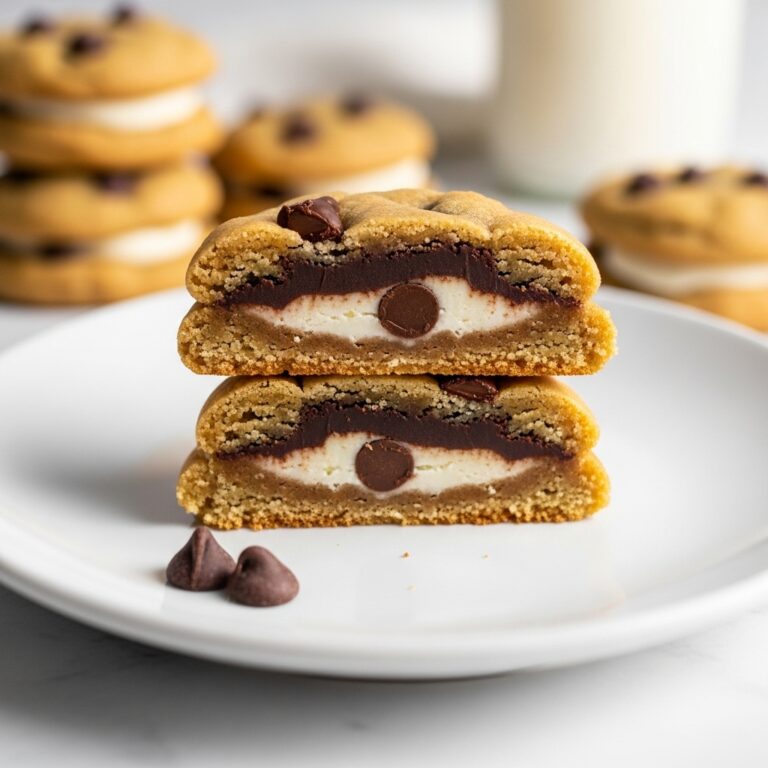 Cheesecake Stuffed Chocolate Chip Cookies Recipe