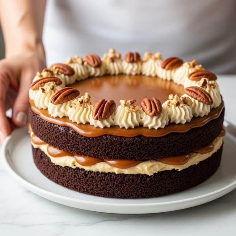 Turtle Caramel Cake Recipe