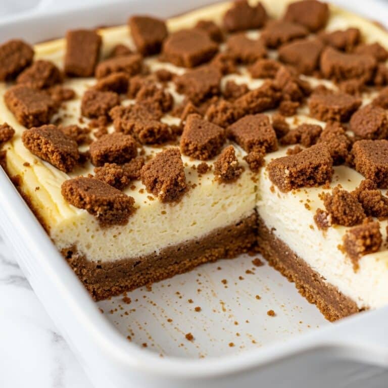 Gingerbread Cheesecake Bars Recipe