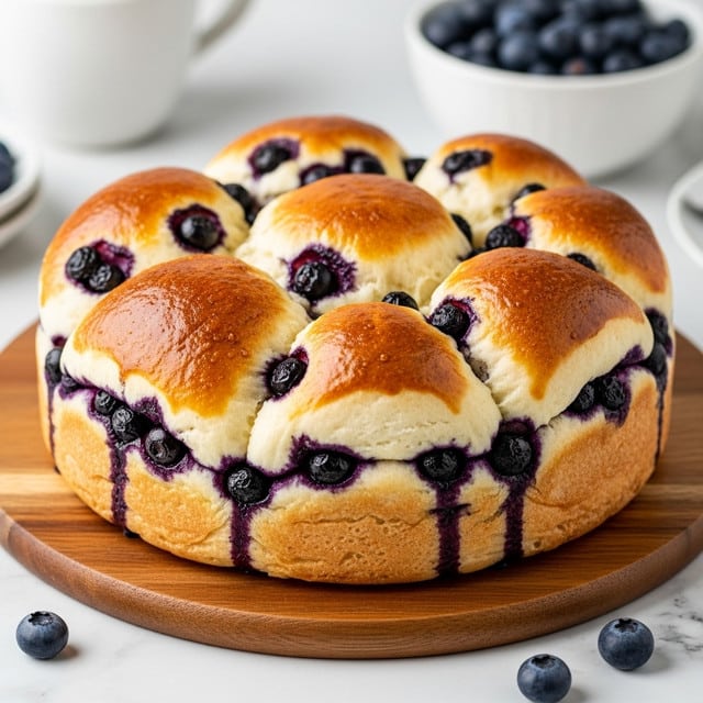 Cottage Cheese Blueberry Cloud Bread Recipe