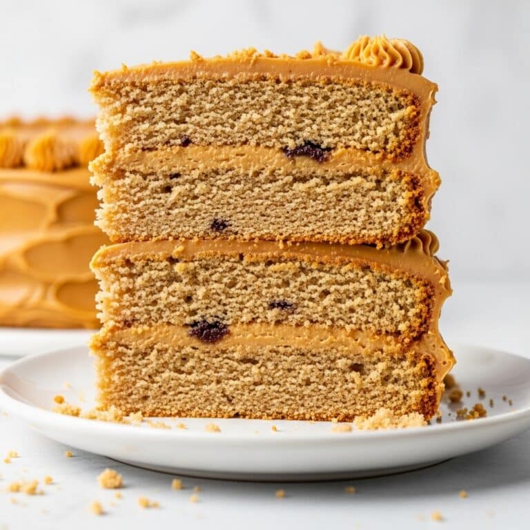 Biscoff Cake with Cookie Butter Swirl and Cream Cheese Frosting Recipe