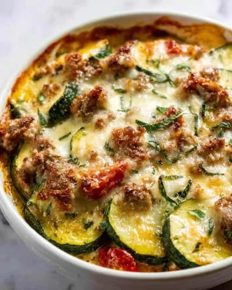 Ground Turkey Zucchini Casserole Recipe