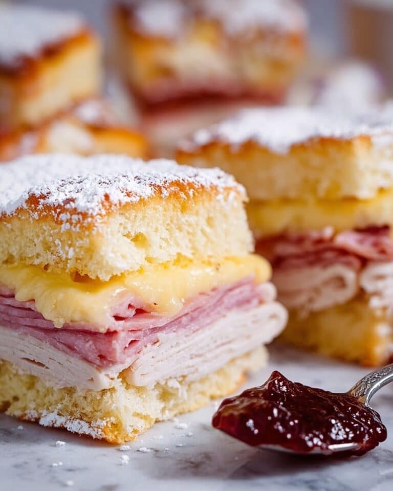 Monte Cristo Sliders with Raspberry Preserves Recipe