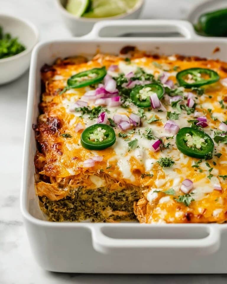 Salsa Verde Chicken Casserole Recipe