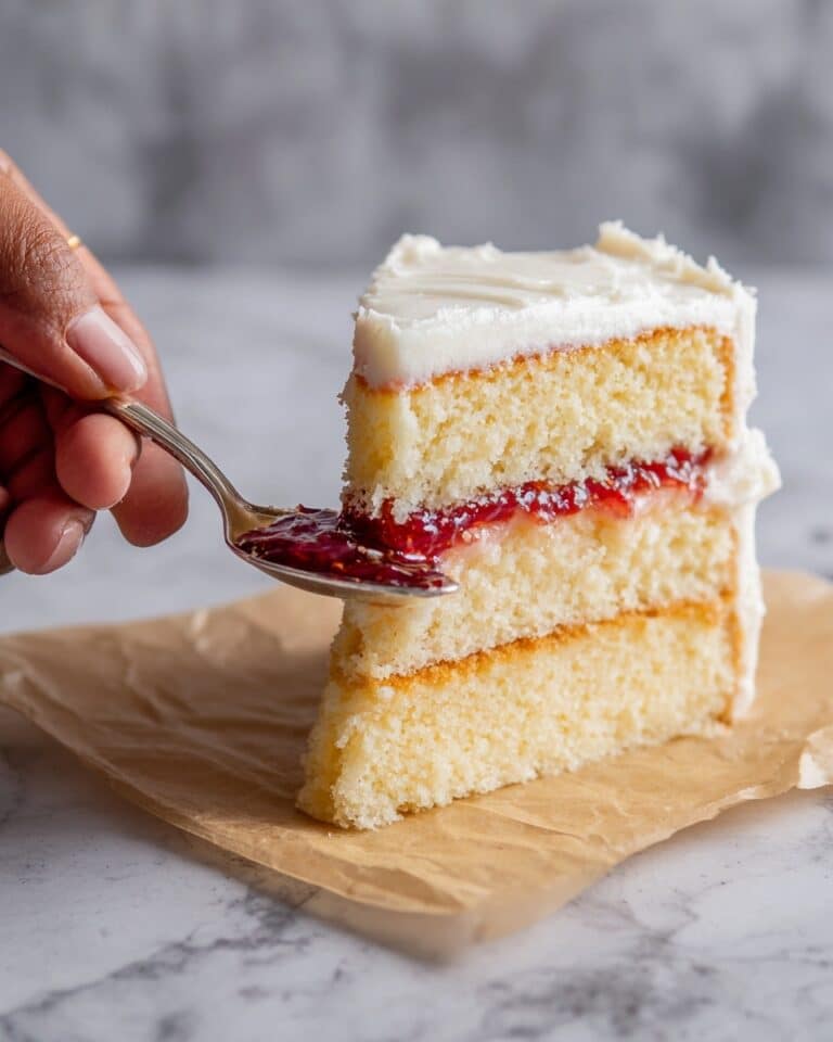 Raspberry Cake with Lemon Buttercream Recipe