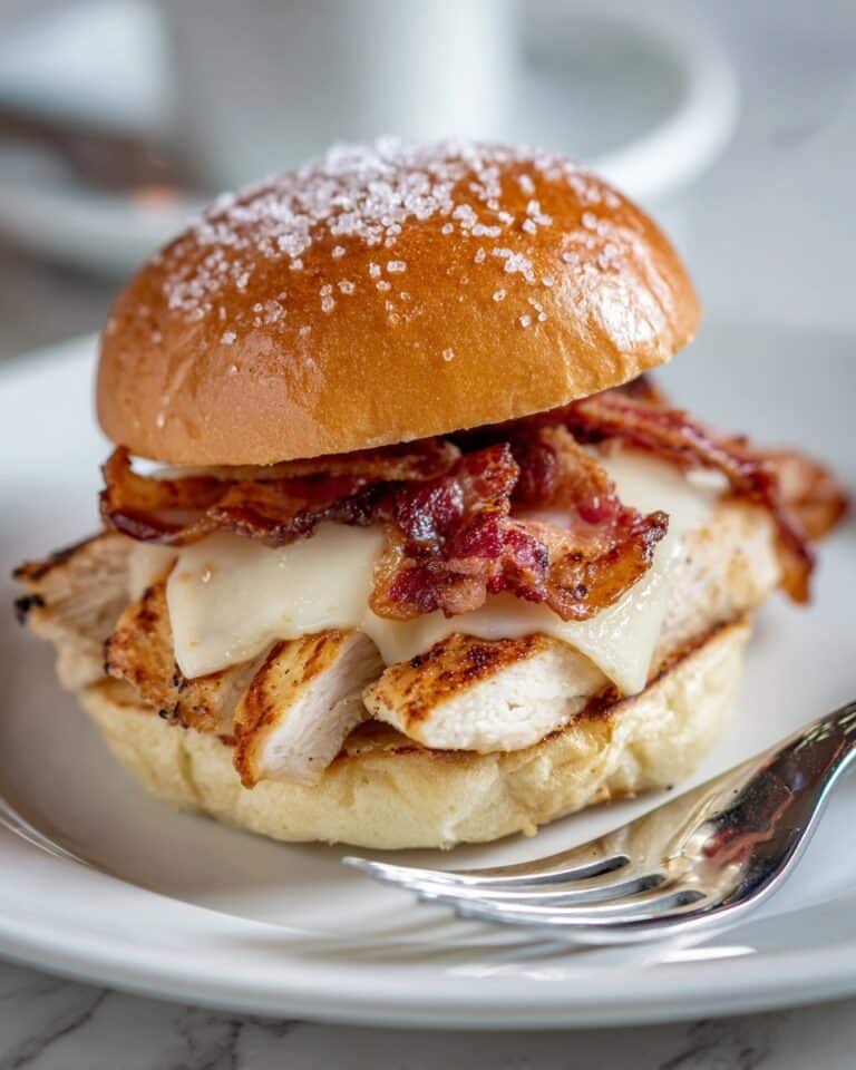 Maple Chicken Bacon Sliders Recipe