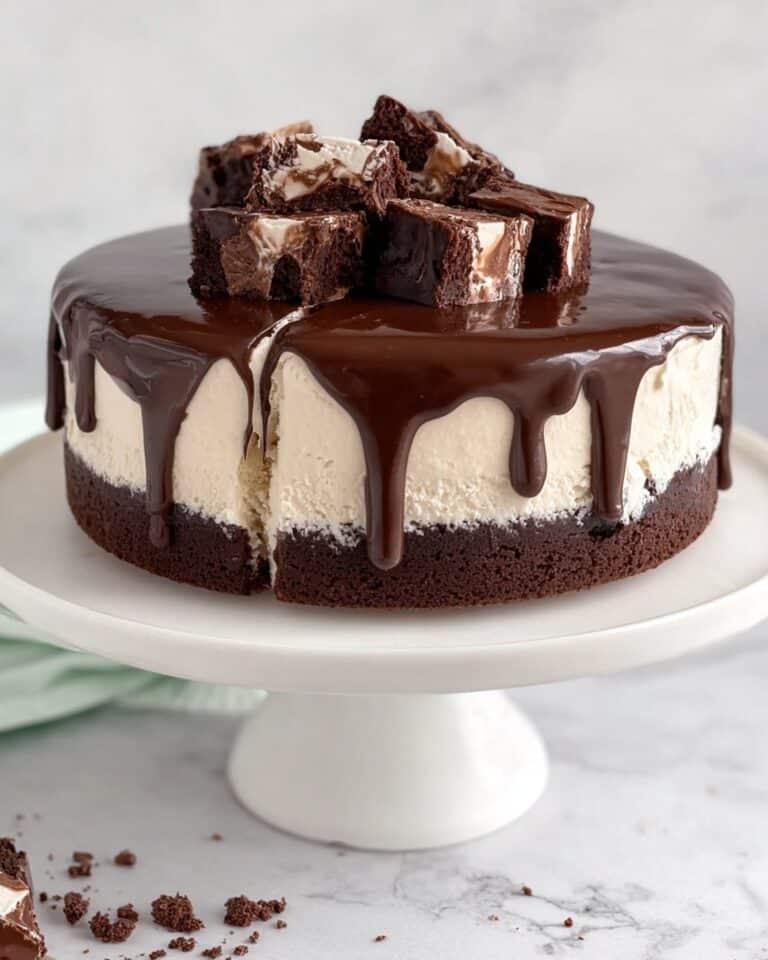 Delicious Brownie Ice Cream Cake Recipe