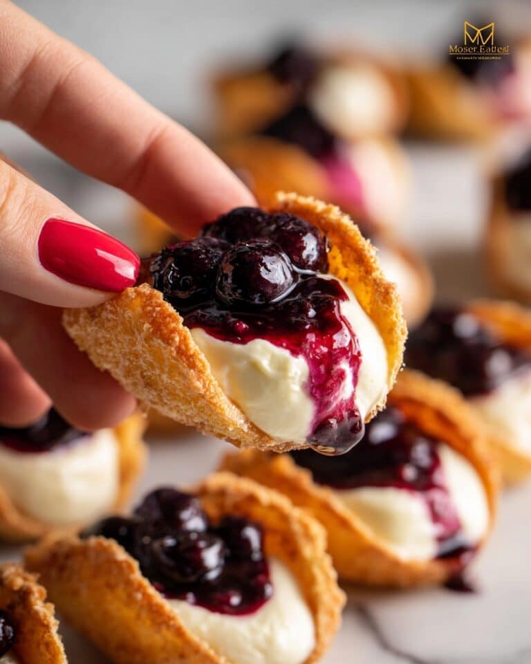Berrylicious Cheesecake Tacos Recipe