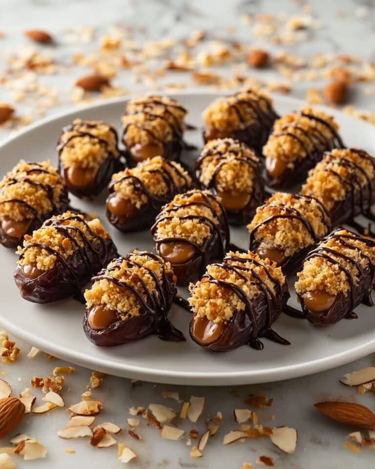 Samoa Cookie Stuffed Dates Recipe