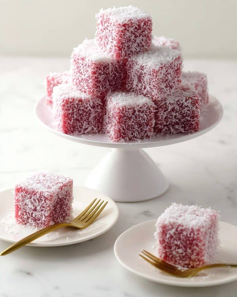Raspberry Lamingtons Recipe