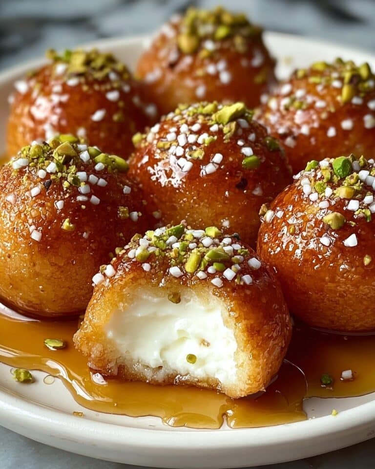 Ricotta Pistachio Honey Bites Recipe