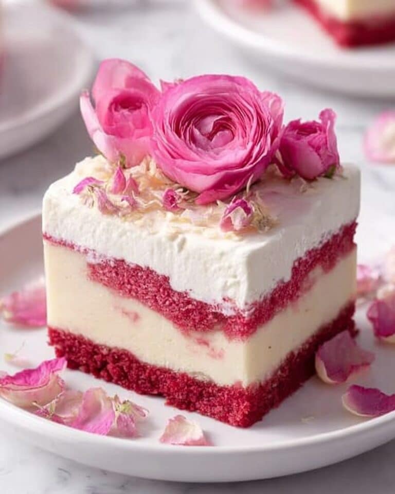 Rose Poke Cake Recipe