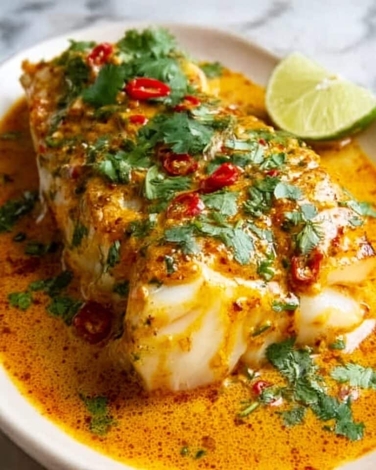 Coconut Curry Baked Cod Recipe