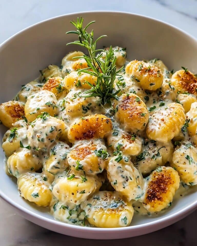 Millionaire Gnocchi with Creamy Parmesan and Truffle Oil Recipe