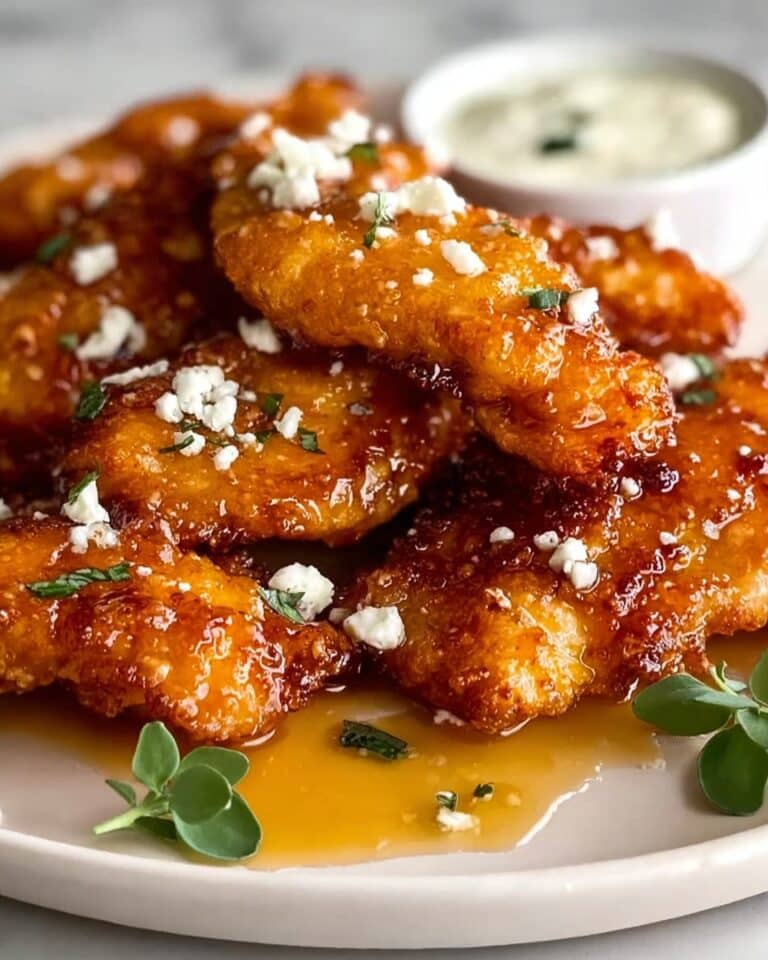 Feta Chicken with Hot Honey Recipe