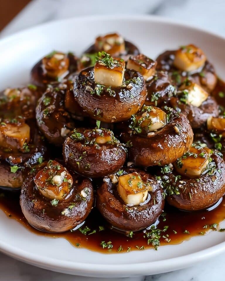 Steakhouse Garlic Butter Mushrooms Recipe
