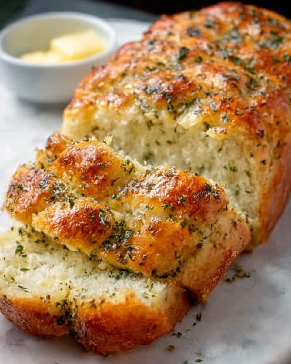 Garlic Parmesan Herb Bread Recipe - Recipe Image