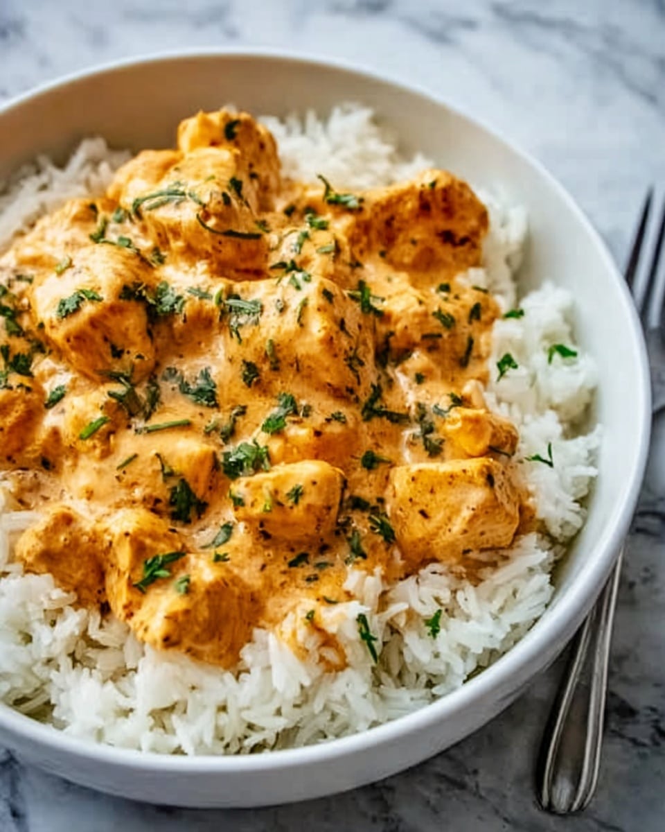 A white plate holds a serving of macaroni and cheese with several layers visible: at the bottom is a creamy pale yellow cheese sauce coating elbow macaroni pasta; on top, there are golden brown crispy breadcrumbs scattered unevenly, adding texture; small bits of white chicken pieces are mixed throughout; finely chopped green herbs are sprinkled lightly on top for color. The plate sits on a white marbled surface, and a woman's hand holds a fork digging into the dish. photo taken with an iphone --ar 4:5 --v 7