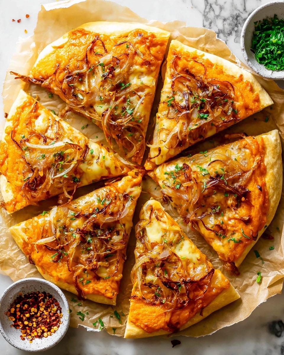 5 Ingredient Pumpkin and Gouda Pizza Recipe - Recipe Image