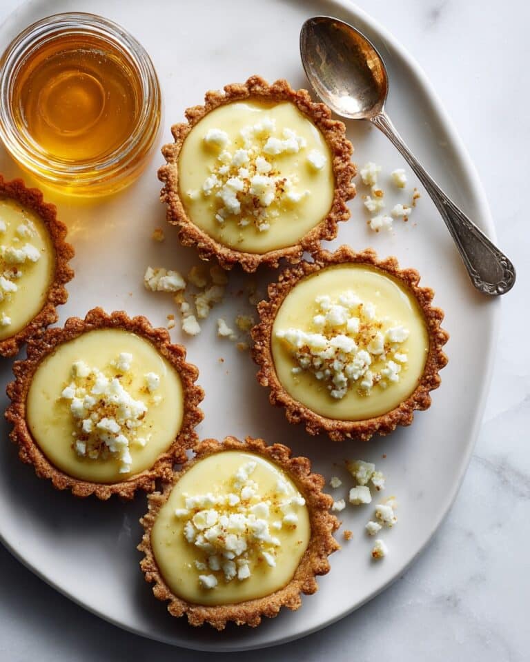 Jasmine Honey Mousse Tarts Recipe