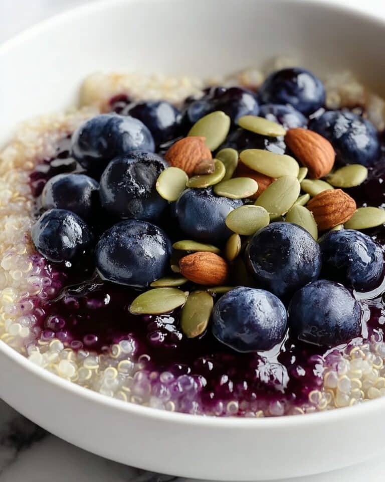 Healthy Blueberry Quinoa Breakfast Bake Recipe
