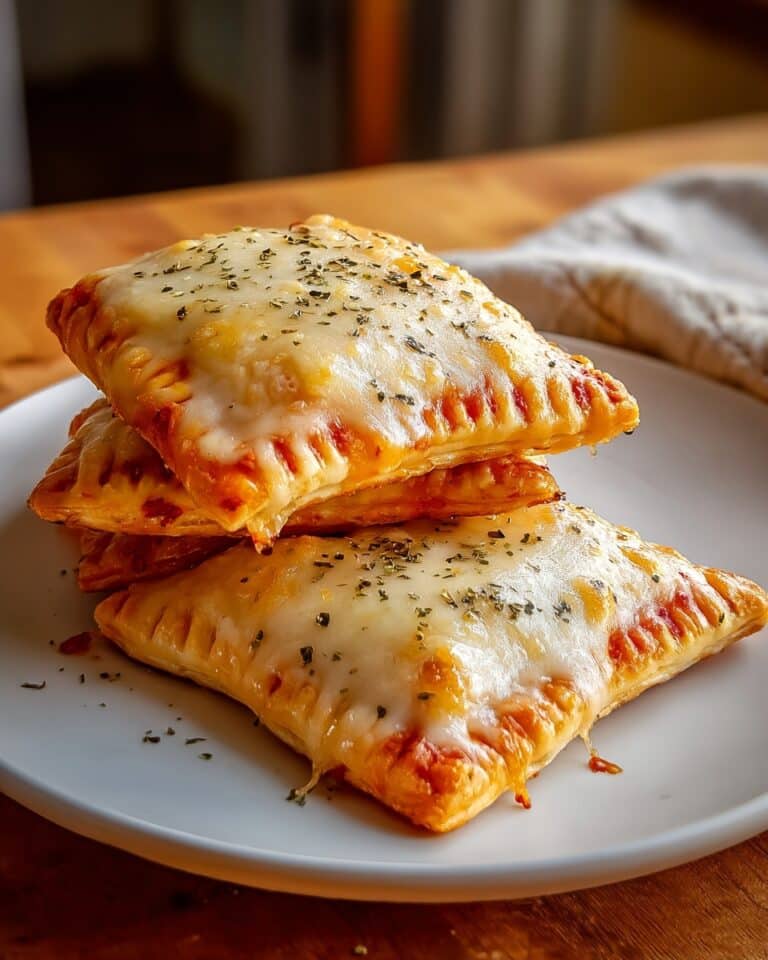 Cheesy Pepperoni Pizza Pockets Recipe