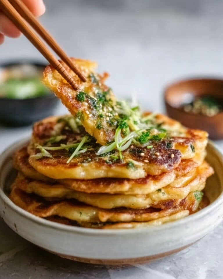 Korean Pancakes (Pajeon) Recipe