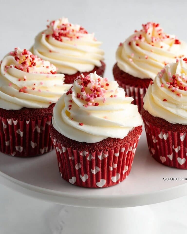 Classic Red Velvet Cream Cheese Cupcakes Recipe