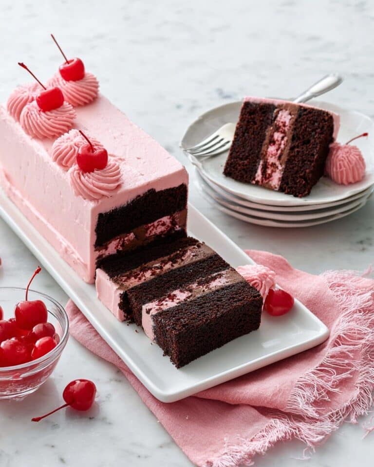 Chocolate Maraschino Layer Cake with Rich Chocolate-Laced Buttercream Recipe