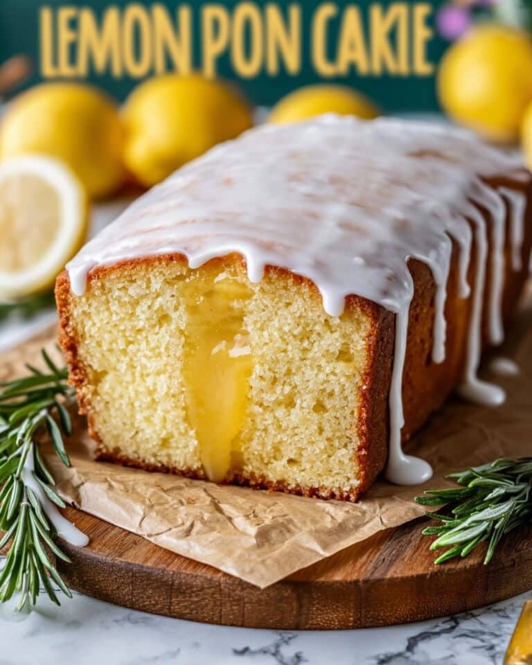 Italian Lemon Pound Cake Recipe