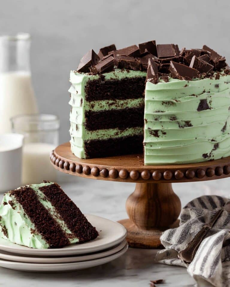 Chocolate Mint Cake Recipe