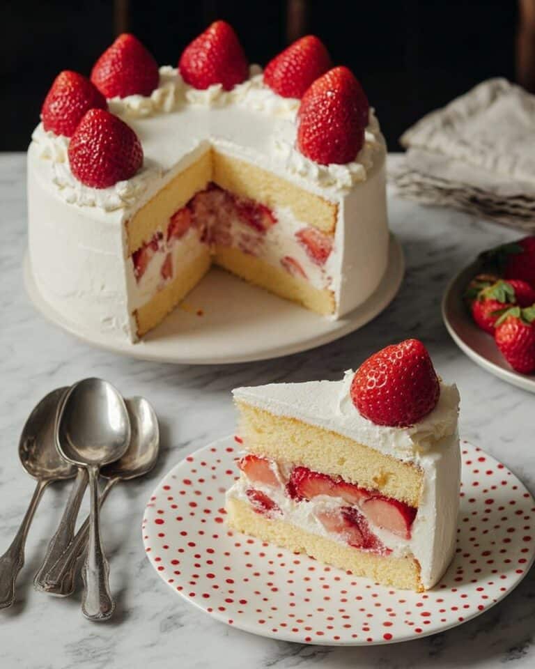 Japanese Strawberry Cake Recipe