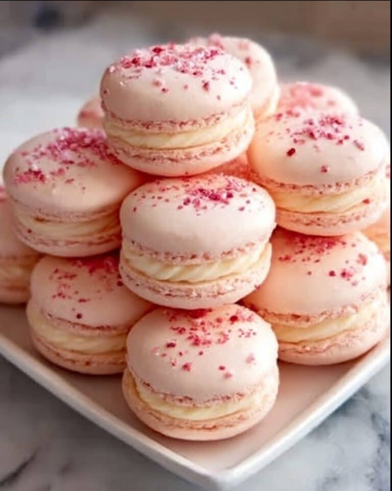 Strawberry Cheesecake Macarons Recipe