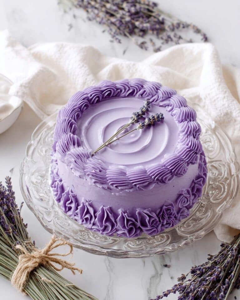 Earl Grey Lavender Cake Recipe